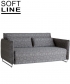 Cord designerska sofa Softline | Design Spichlerz	