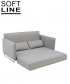 Cord designerska sofa Softline | Design Spichlerz	