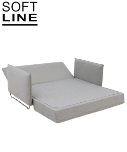 Cord sofa rozkładana Softline