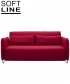 Cord designerska sofa Softline | Design Spichlerz	