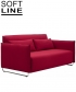 Cord designerska sofa Softline | Design Spichlerz	