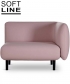 Elle designerska sofa Softline | Design Spichlerz