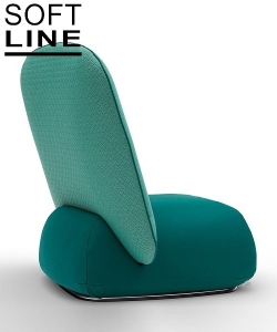 Halo designerski fotel Softline | Design Spichlerz	