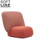 Halo designerski fotel Softline | Design Spichlerz	