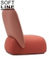 Halo designerski fotel Softline | Design Spichlerz	