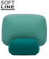 Halo designerski fotel Softline | Design Spichlerz	
