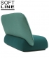 Halo designerska sofa Softline | Design Spichlerz	