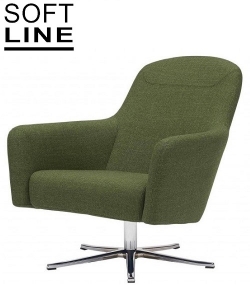 Havana Low Swivel kultowy fotel obrotowy w nowoczesnej odsłonie Softline | Design Spichlerz