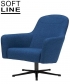 Havana Low Swivel kultowy fotel obrotowy Softline