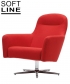 Havana Low Swivel kultowy fotel obrotowy w nowoczesnej odsłonie Softline | Design Spichlerz