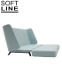 Jason designerska sofa Softline | Design Spichlerz