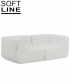 Loft sofa modułowa Softline 