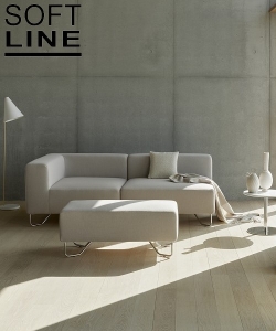 Lotus minimalistyczna skandynawska sofa modułowa Softline