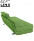 Lounge designerska sofa 3 rozkładana Softline | Design Spichlerz