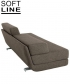 Lounge designerska sofa 3 rozkładana Softline | Design Spichlerz