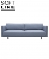 Meghan sofa rozkładana | Softline