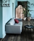 Meghan sofa rozkładana Softline | Design Spichlerz