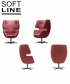 Moai Swivel designerski fotel obrotowy Softline | Design Spichlerz