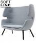 Moai designerska sofa Softline | Design Spichlerz