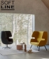 Moai designerska sofa Softline | Design Spichlerz