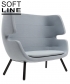 Moai designerska sofa Softline | Design Spichlerz