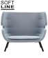 Moai designerska sofa Softline | Design Spichlerz