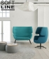 Moai designerska sofa Softline | Design Spichlerz