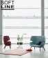 Moai designerska sofa Softline | Design Spichlerz