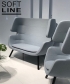 Moai designerska sofa Softline | Design Spichlerz