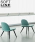 Orlando designerski fotel Softline | Design Spichlerz