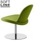 Orlando Swivel designerski fotel obrotowy Softline | Design Spichlerz