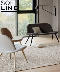 Orlando Bench minimalistyczna ławka Softline