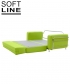 Silver sofa Softline design Stine Engelbrechtsen | Design Spichlerz