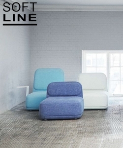 Standby designerski fotel Softline | Design Spichlerz
