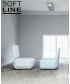 Standby designerski fotel Softline | Design Spichlerz