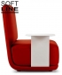 Standby designerski fotel Softline | Design Spichlerz