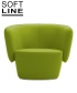 Venice designerski fotel Softline | Design Spichlerz