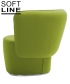 Venice designerski fotel Softline | Design Spichlerz