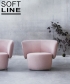 Venice designerski fotel Softline | Design Spichlerz