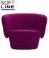 Venice designerski fotel Softline | Design Spichlerz