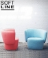 Venice designerski fotel Softline | Design Spichlerz