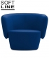 Venice designerski fotel Softline | Design Spichlerz