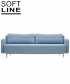 Venus designerska sofa rozkładana Softline | Design Spichlerz