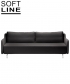Venus designerska sofa rozkładana Softline | Design Spichlerz