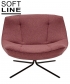 Vera Swivel designerski fotel obrotowy Softline | Design Spichlerz