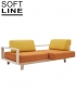 Wood designerska sofa Softline | Design Spichlerz