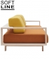 Wood designerska sofa Softline | Design Spichlerz