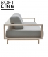 Wood designerska sofa Softline | Design Spichlerz