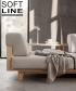 Wood designerska sofa Softline | Design Spichlerz