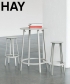 Revolver Stool 65 czarny skandynawski hoker designerski | Hay | Design Spichlerz